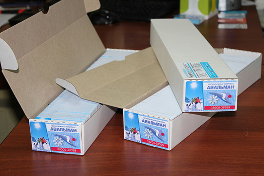 Упаковка карт